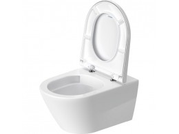 Унитаз подвесной DURAVIT D-Neo Rimless 45770900A1. с микролифтом